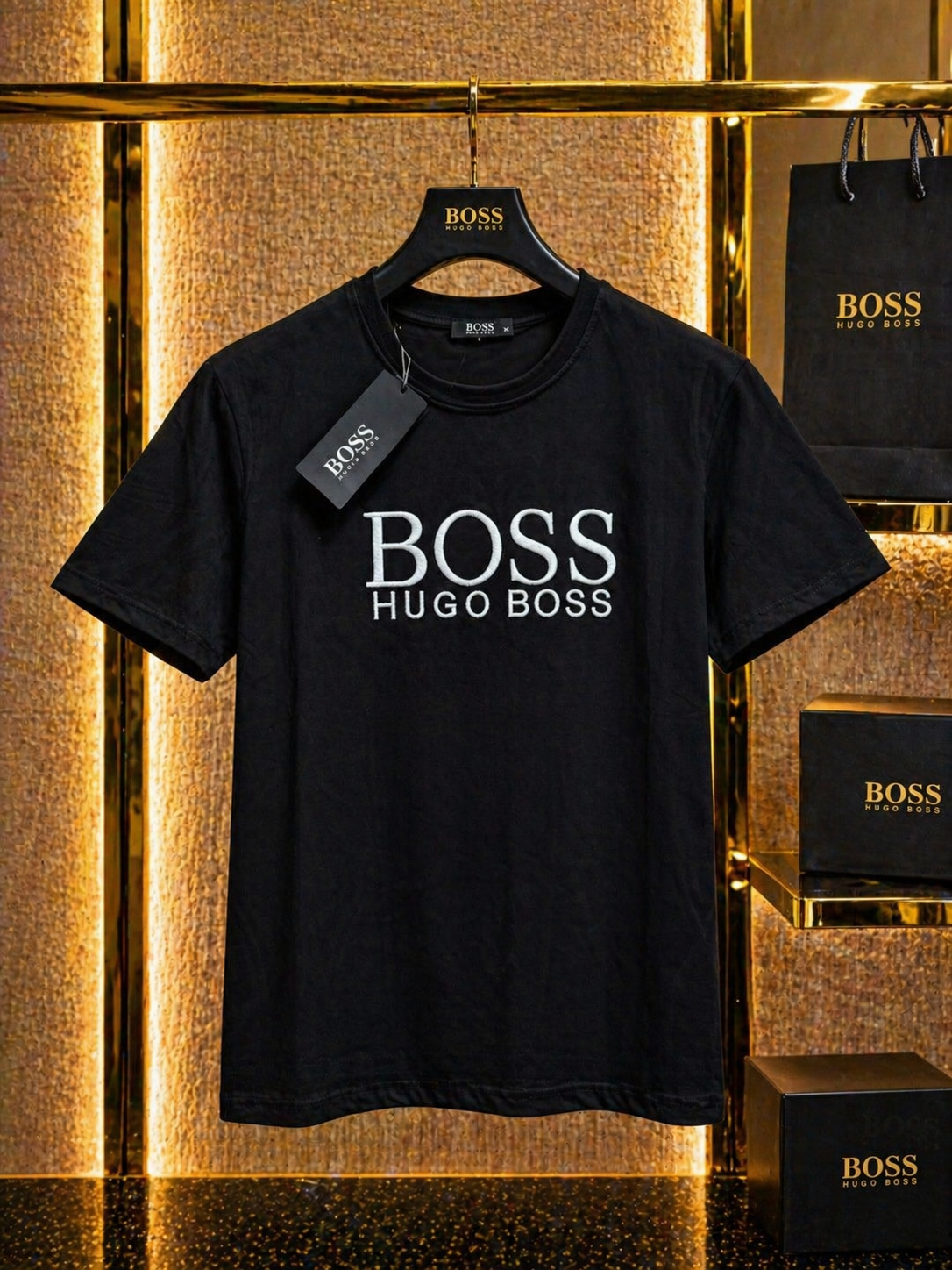 Tricou Hugo Boss - black