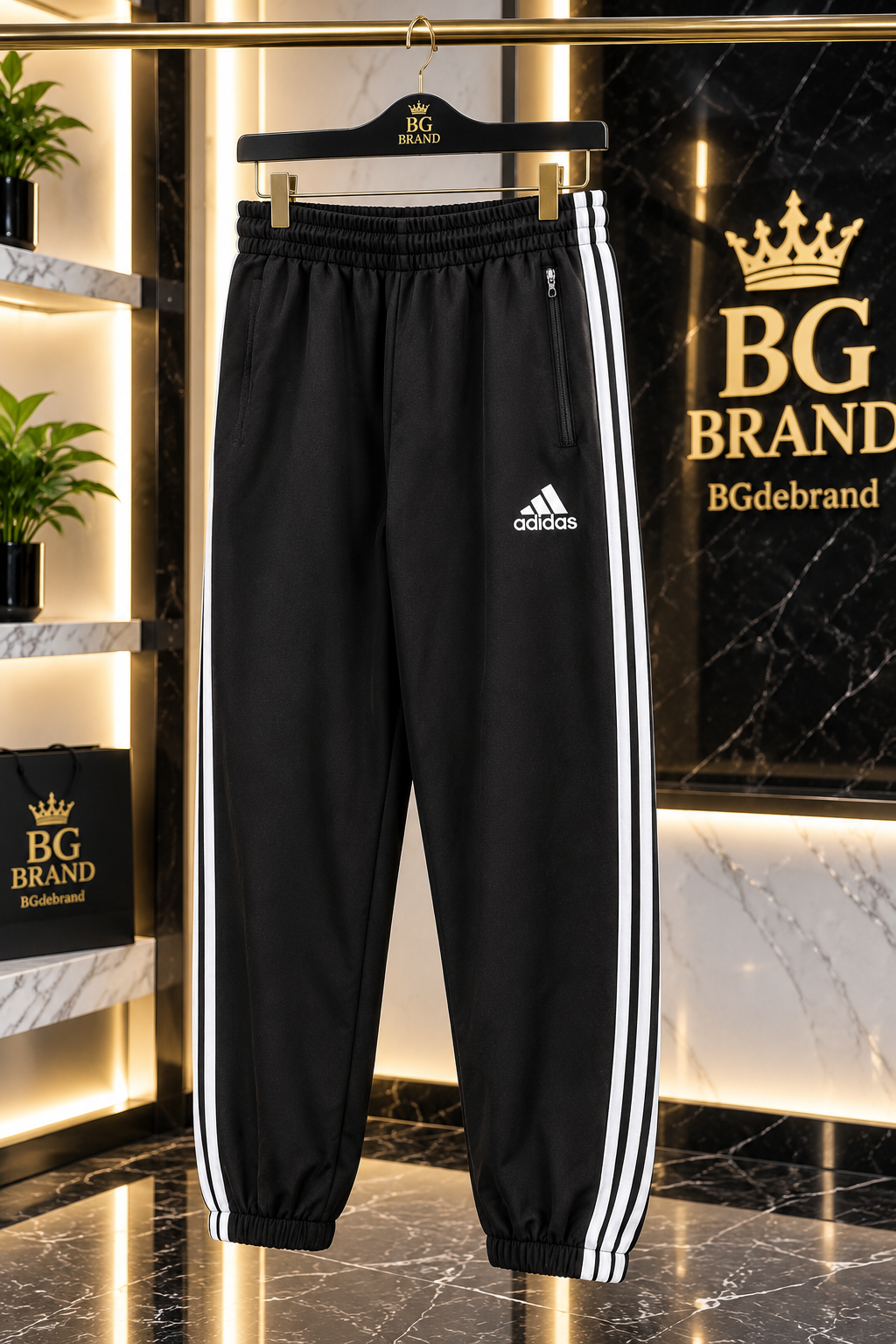 01 - Pantaloni Adidas - Black