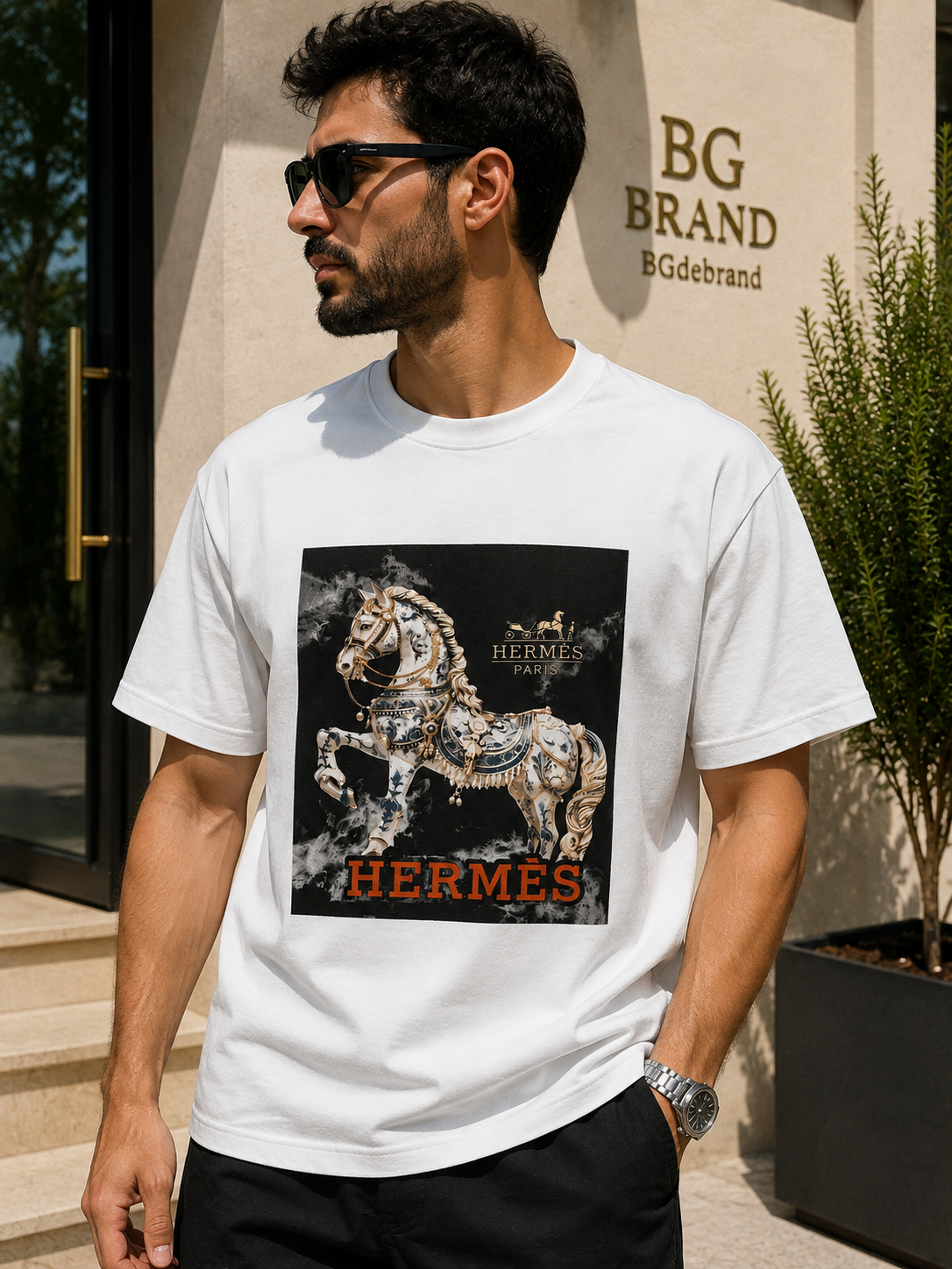 Hermes - White
