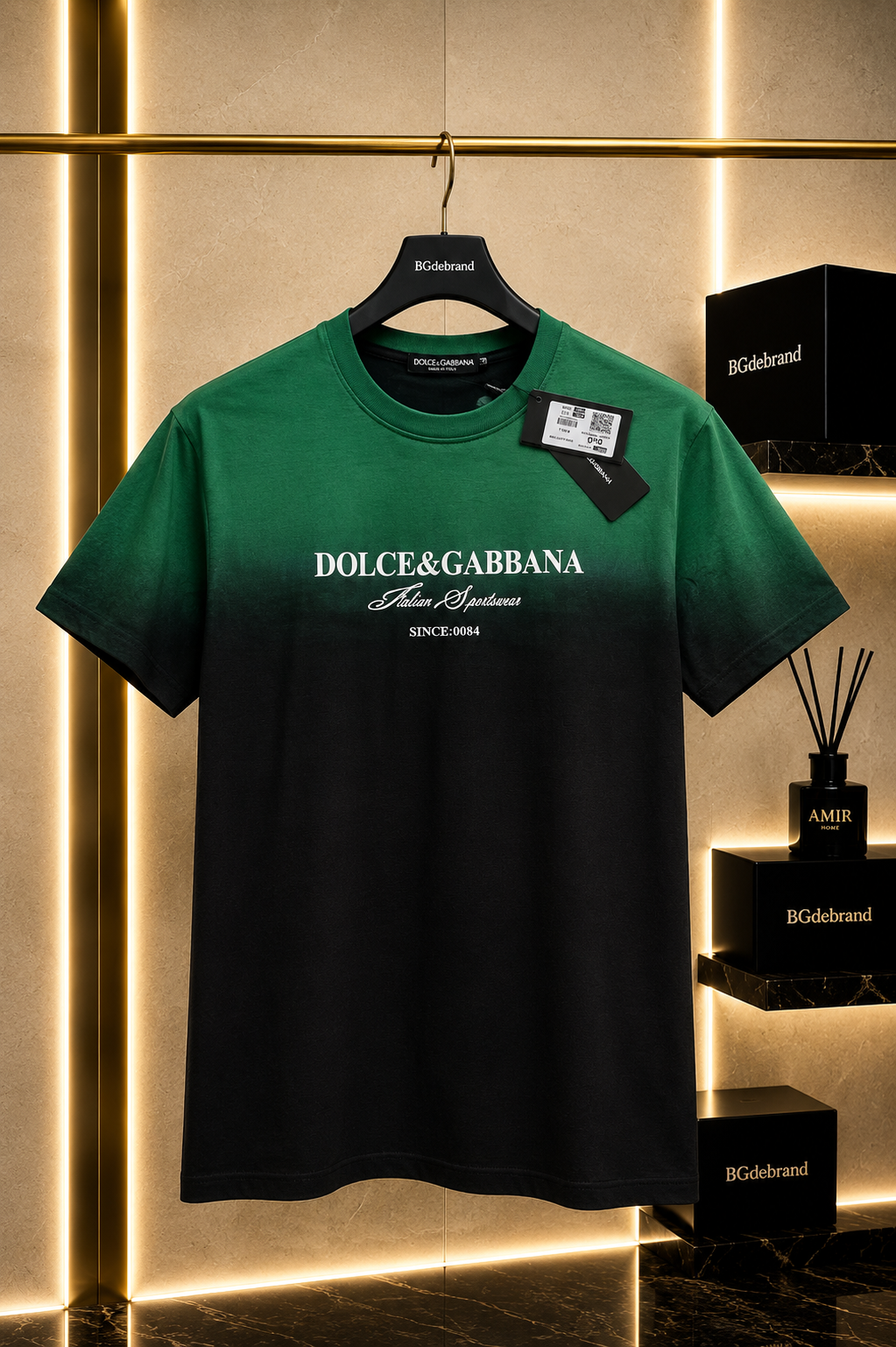 A - Dolce & Gabbana - Green  & Black
