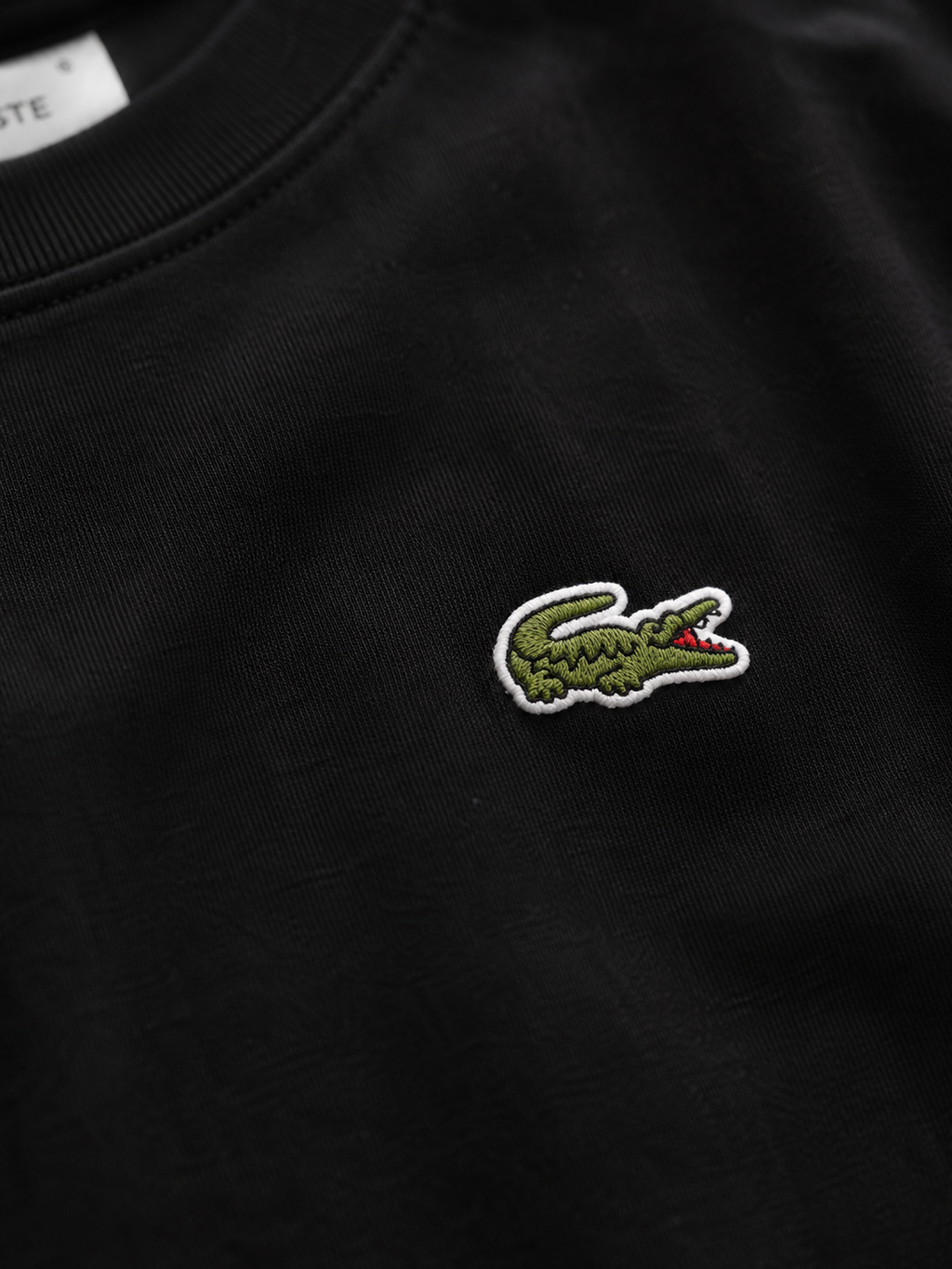 A - T-shirt Lacoste - black