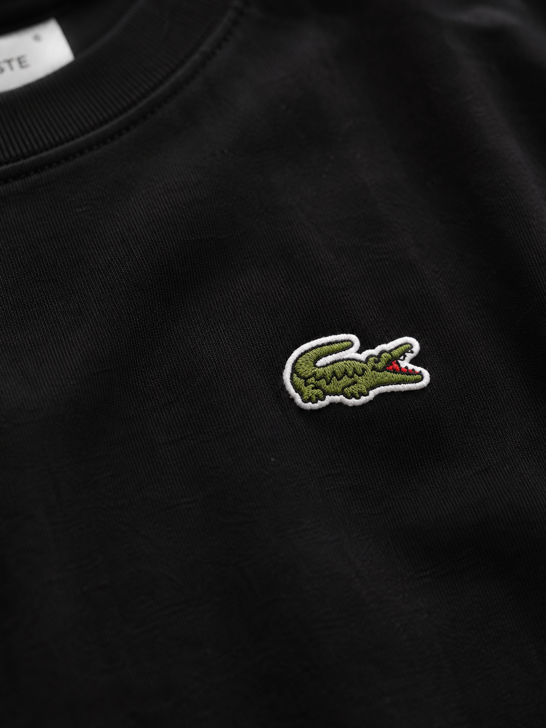 A - T-shirt Lacoste - black