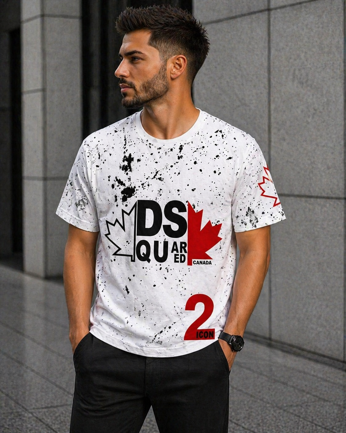 Tricou Dsquared2 - white