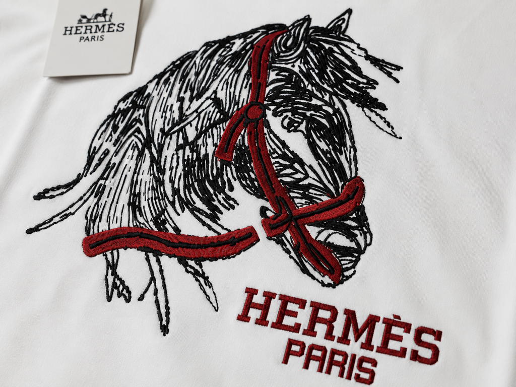 A - T-shirt Hermès - White