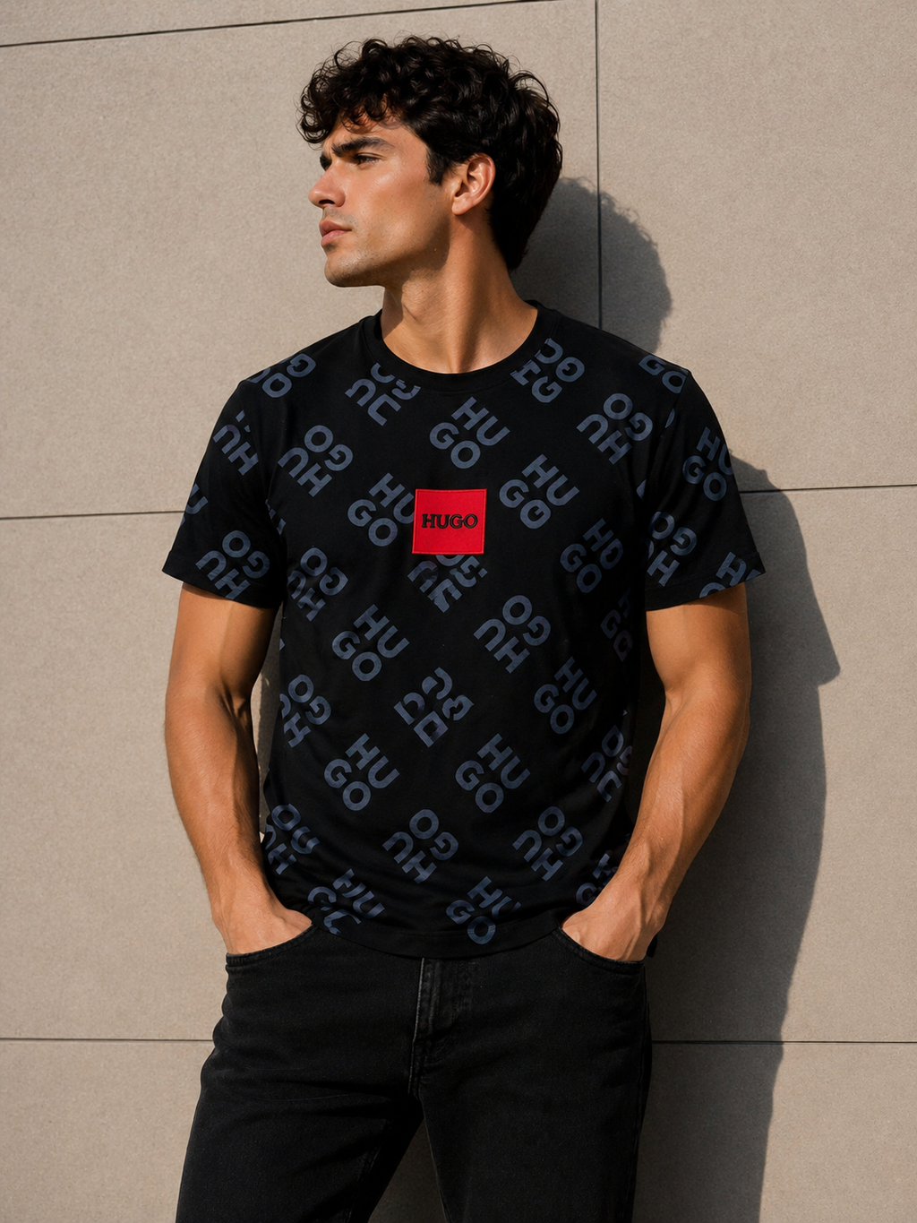 Tricou Hugo - Black