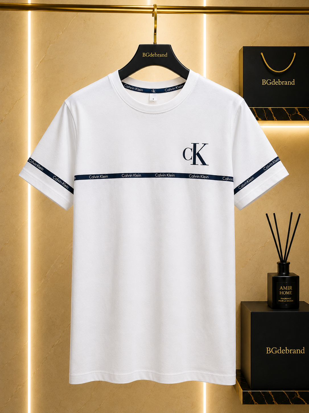 A Calvin Klein – Tricou Bărbați, Model Modern