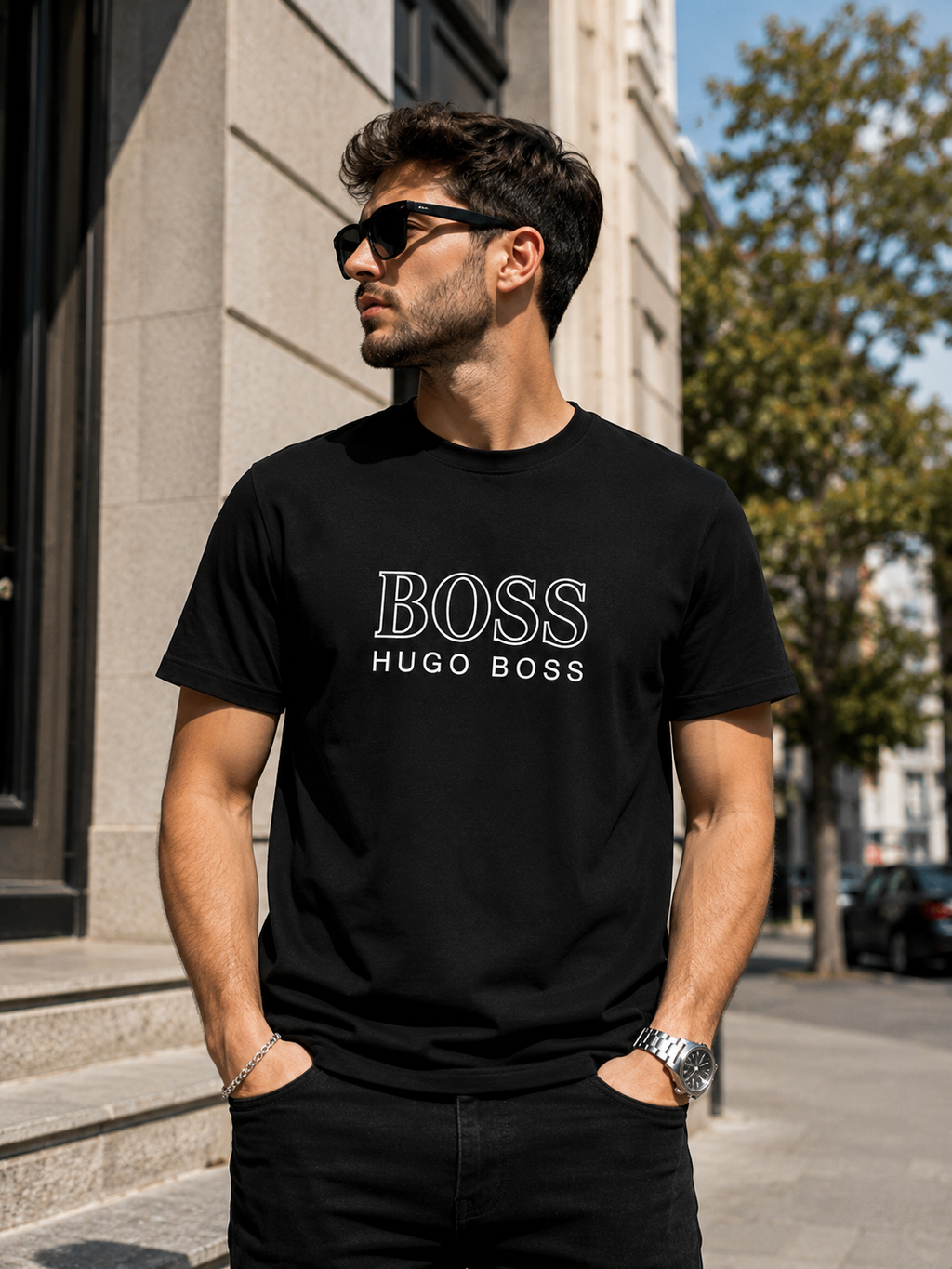 Tricou Hugo Boss - Black
