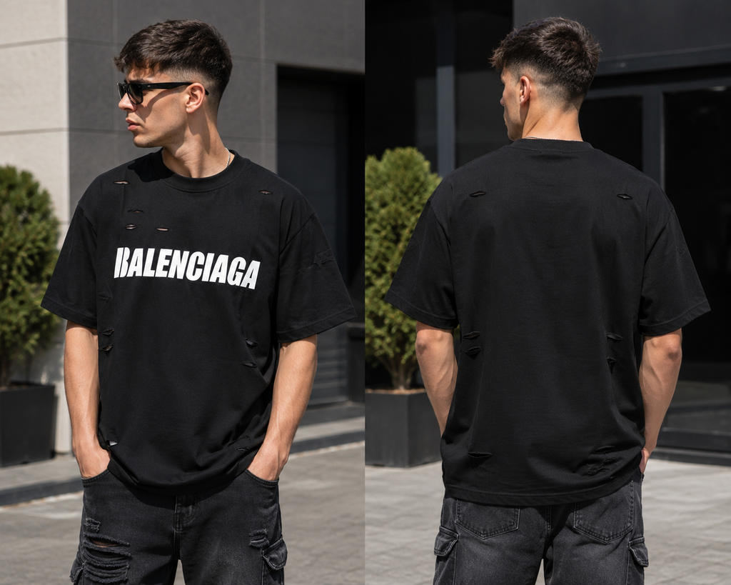 PREMIUM – Tricou Balenciaga Black