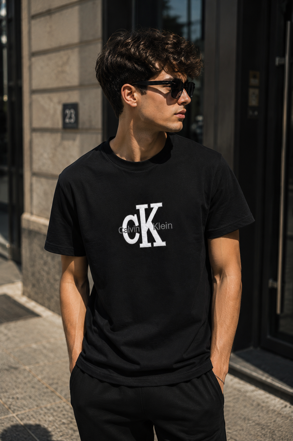 Tricou Calvin Klein - black