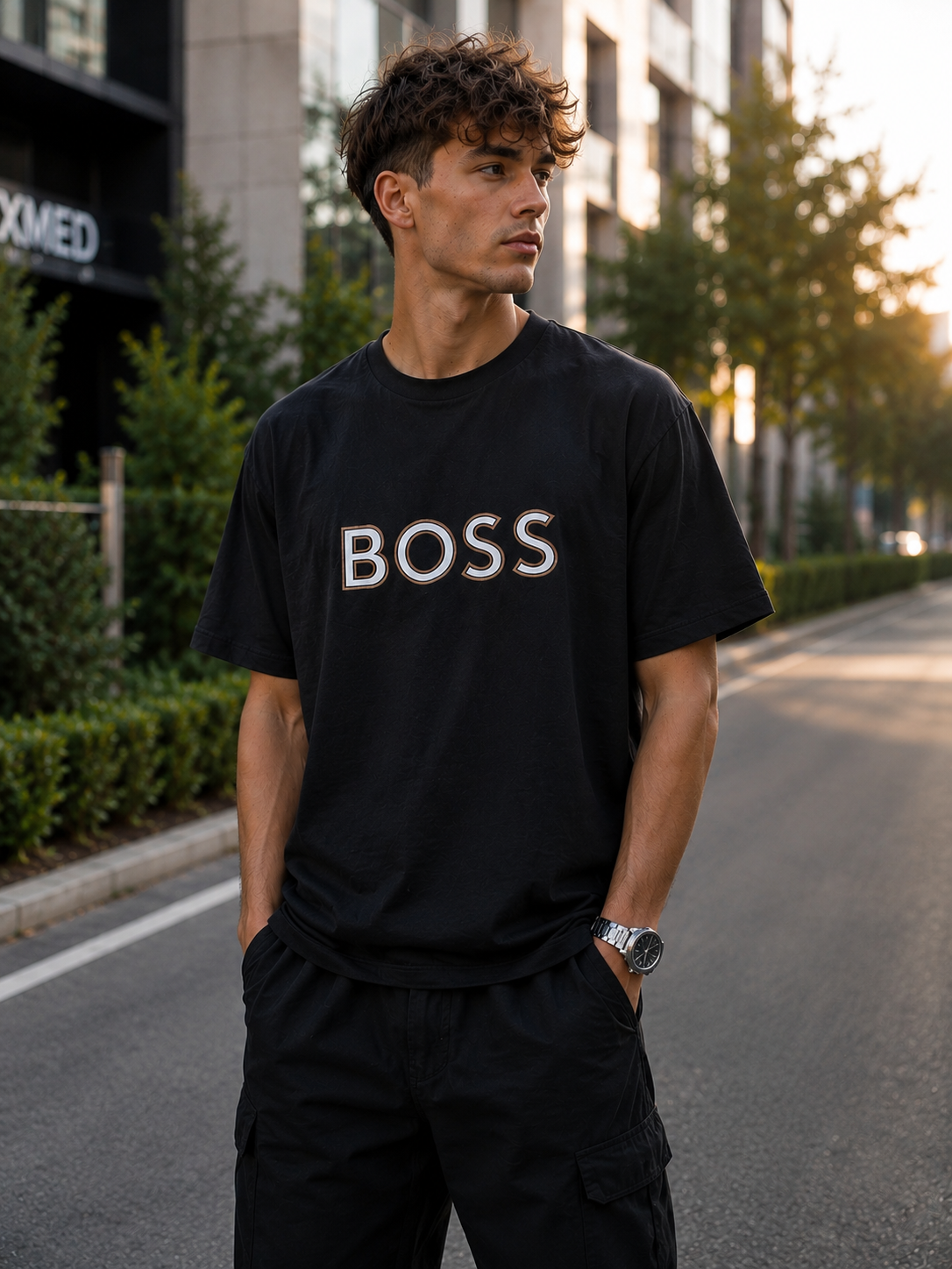 Tricou Boss - Black
