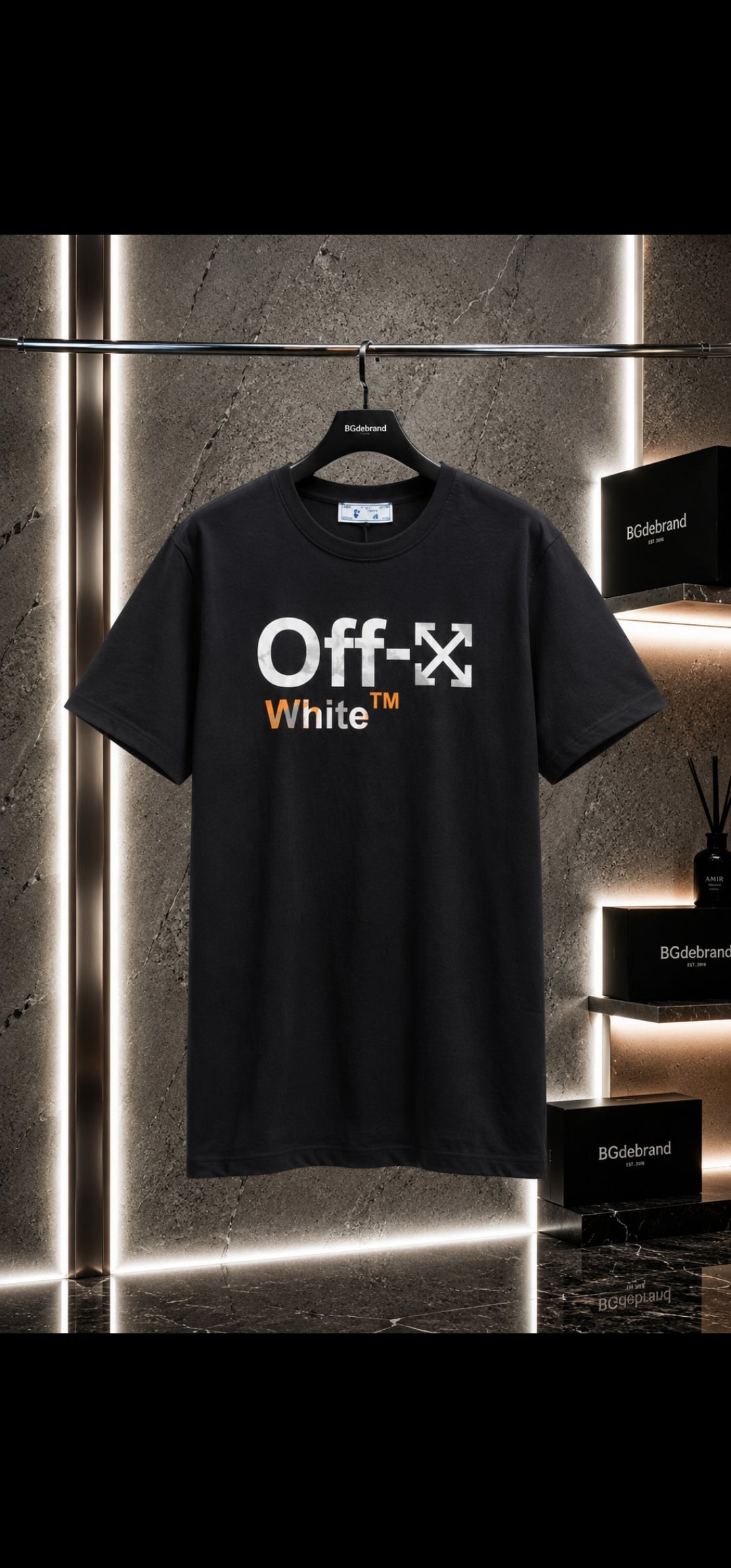 Tricou Off-White Negru