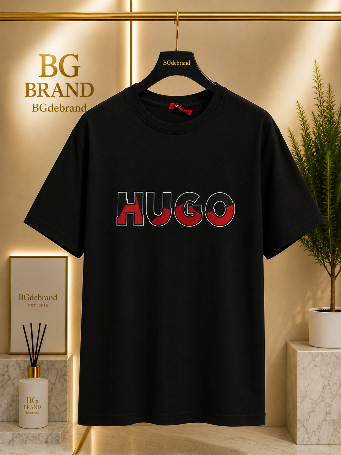 07 - Hugo T-shirt - Black