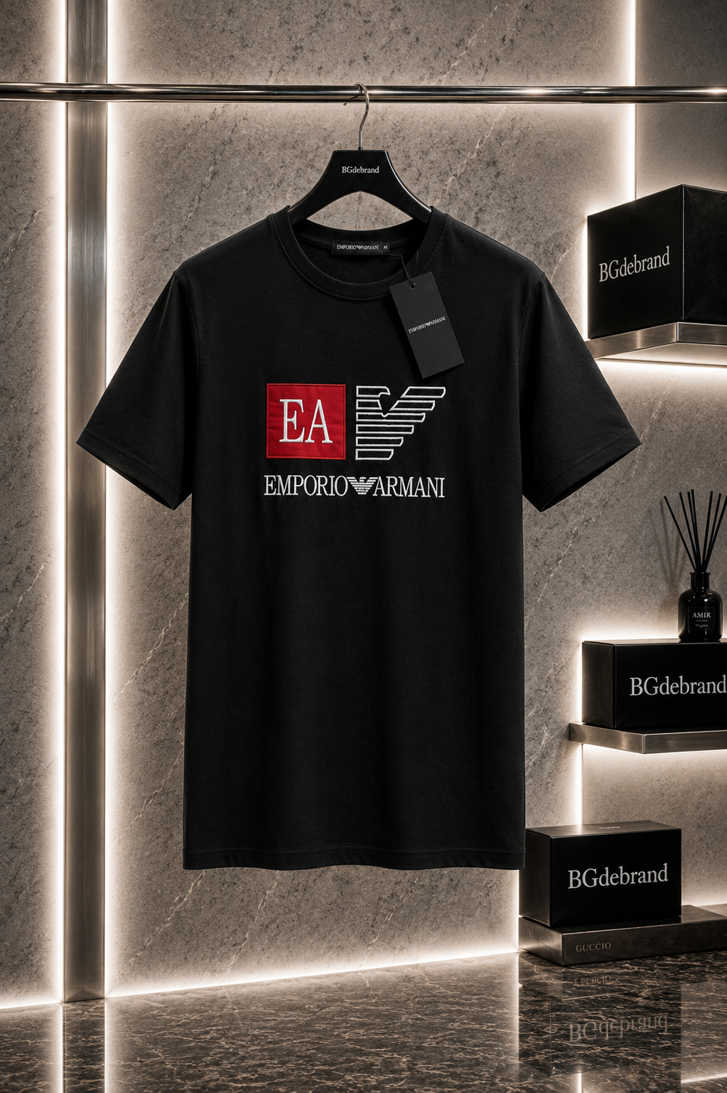 Tricou Emporio Armani - black