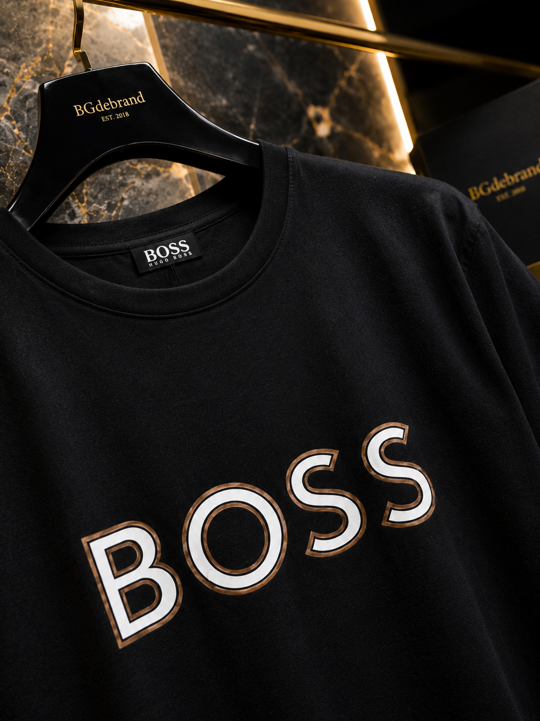 Tricou Boss - Black