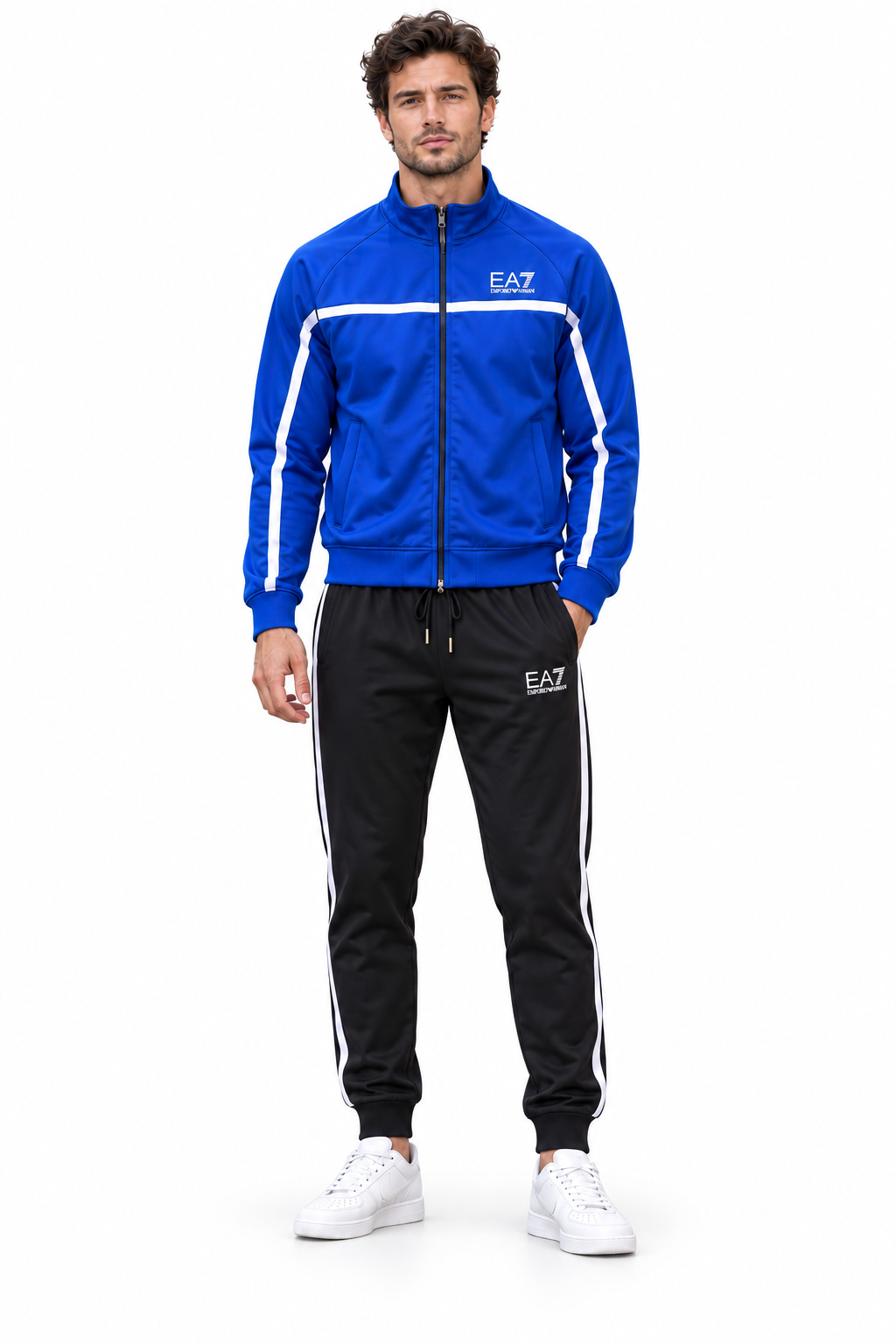 Trening Emporio Armani Blue & Black