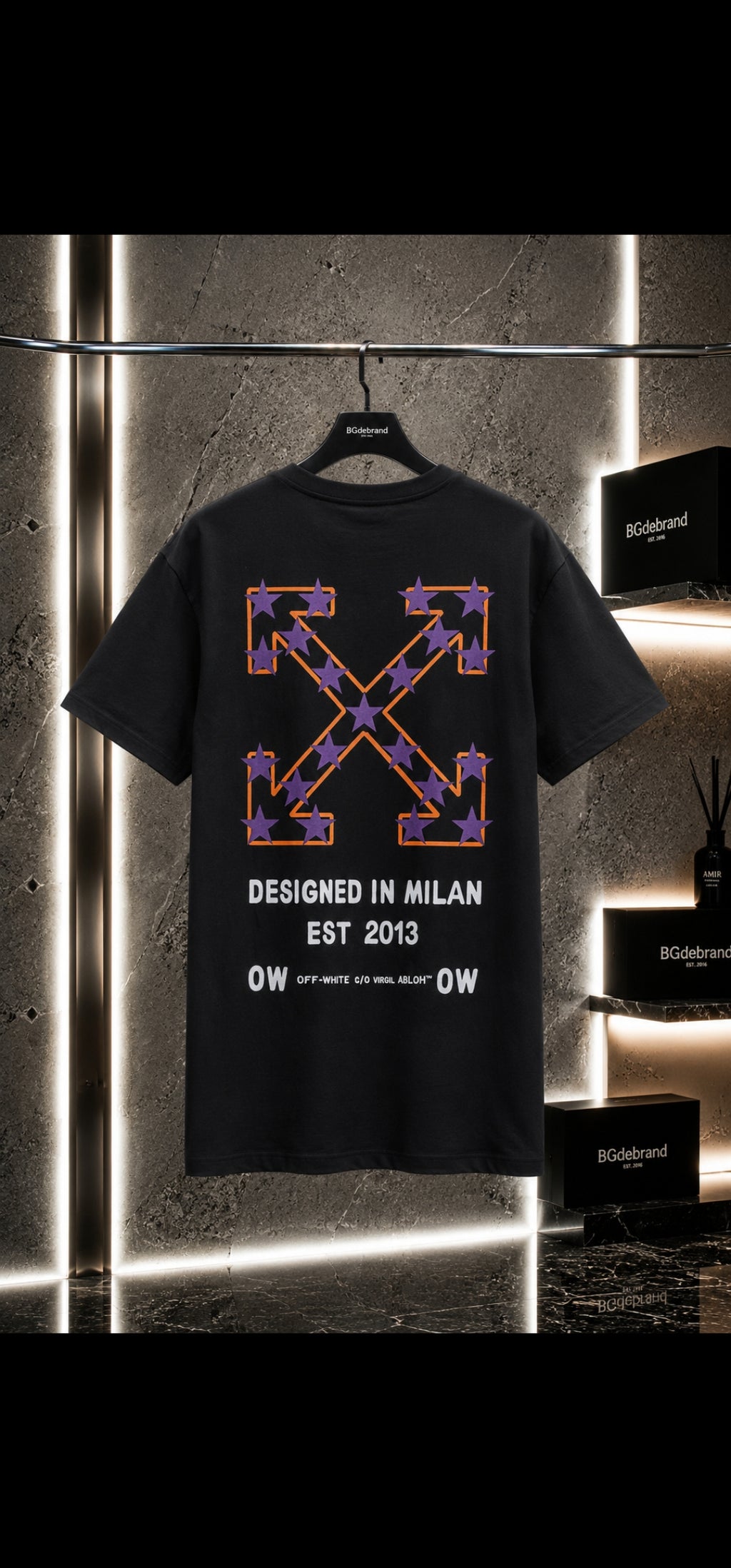 Tricou Off-White Negru