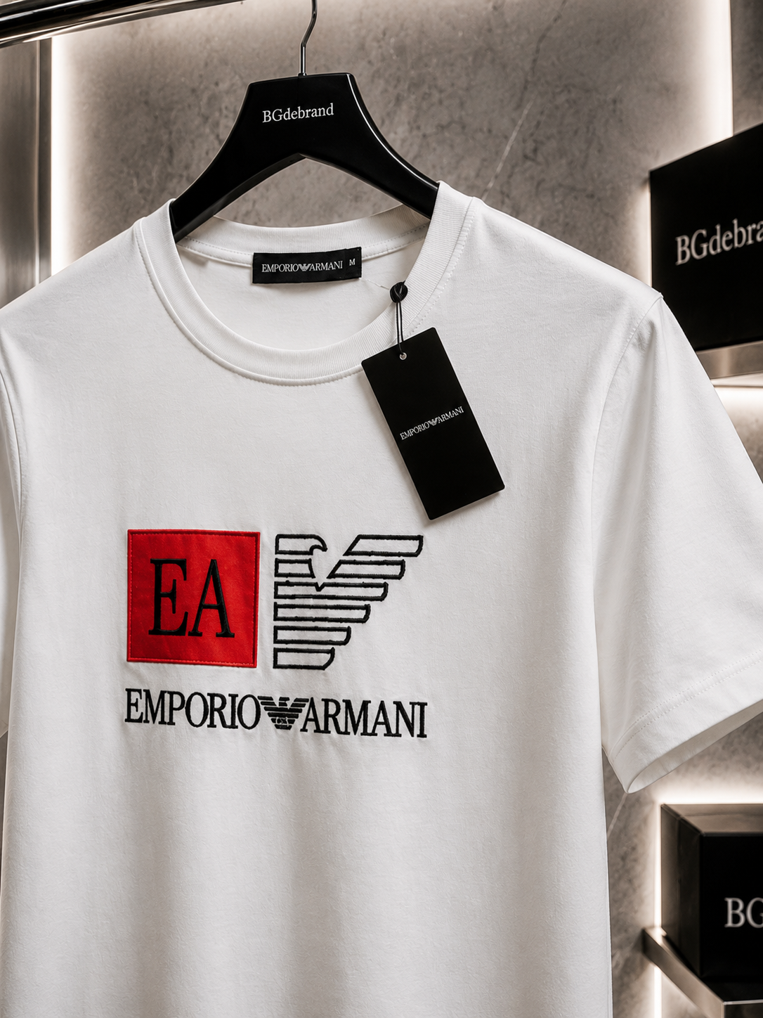 Tricou Emporio Armani - white