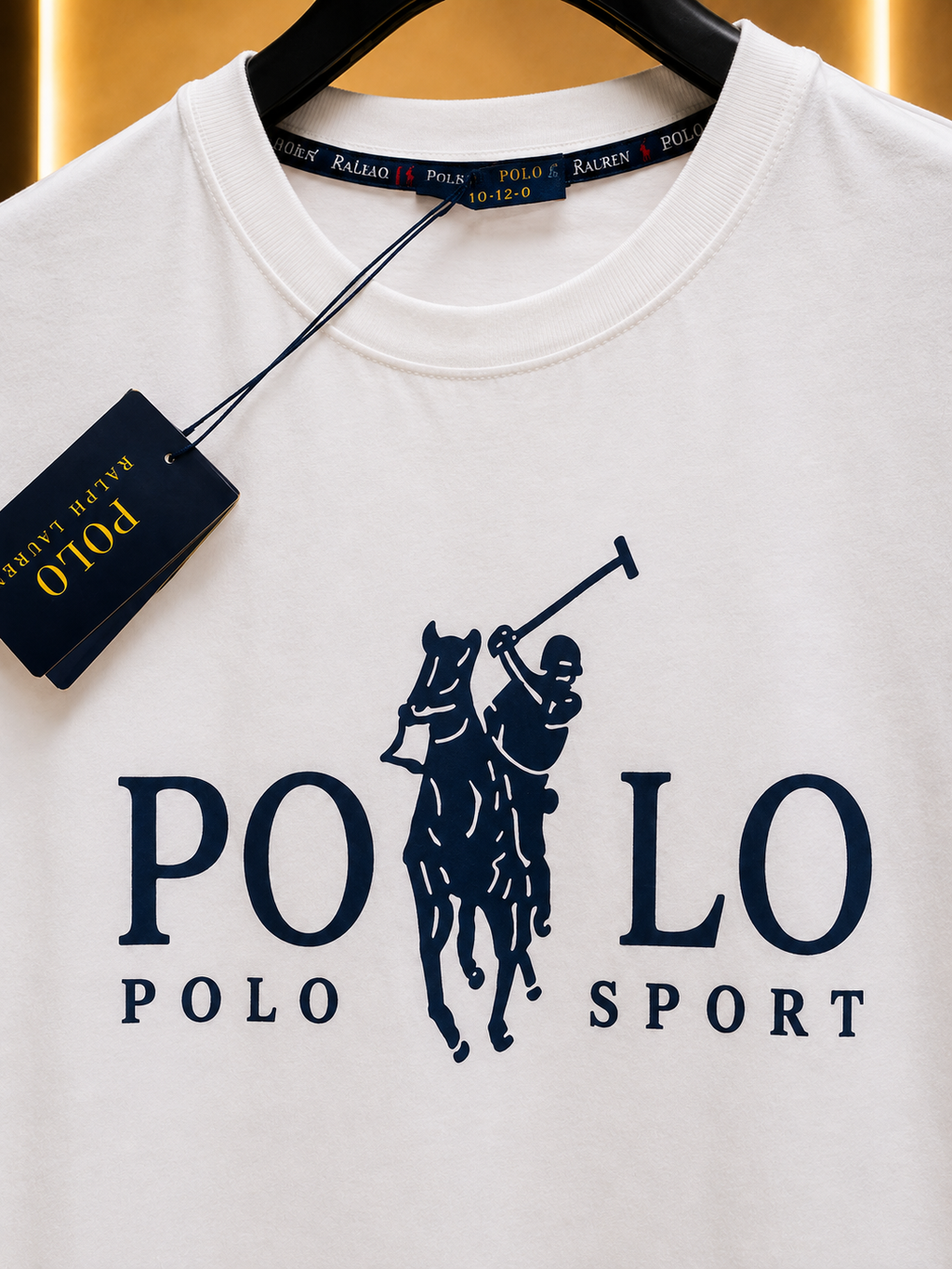 A - Polo T-Shirt White