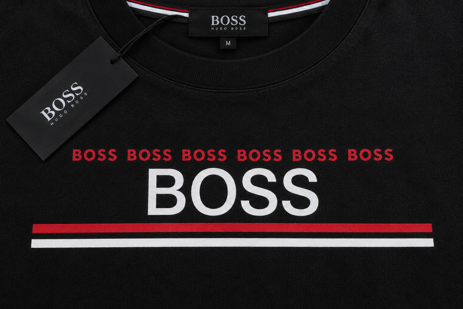 A - Boss T-shirt - Black Premium