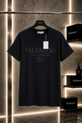 Valentino negru – logo frontal