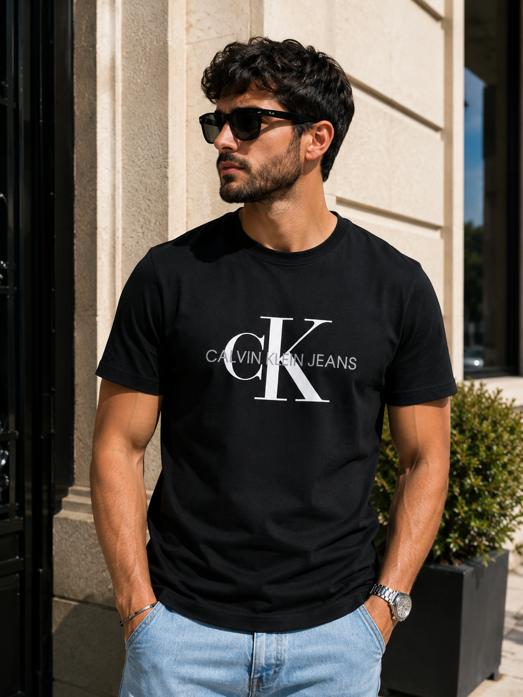 Tricou Calvin Klein Jeans - Black