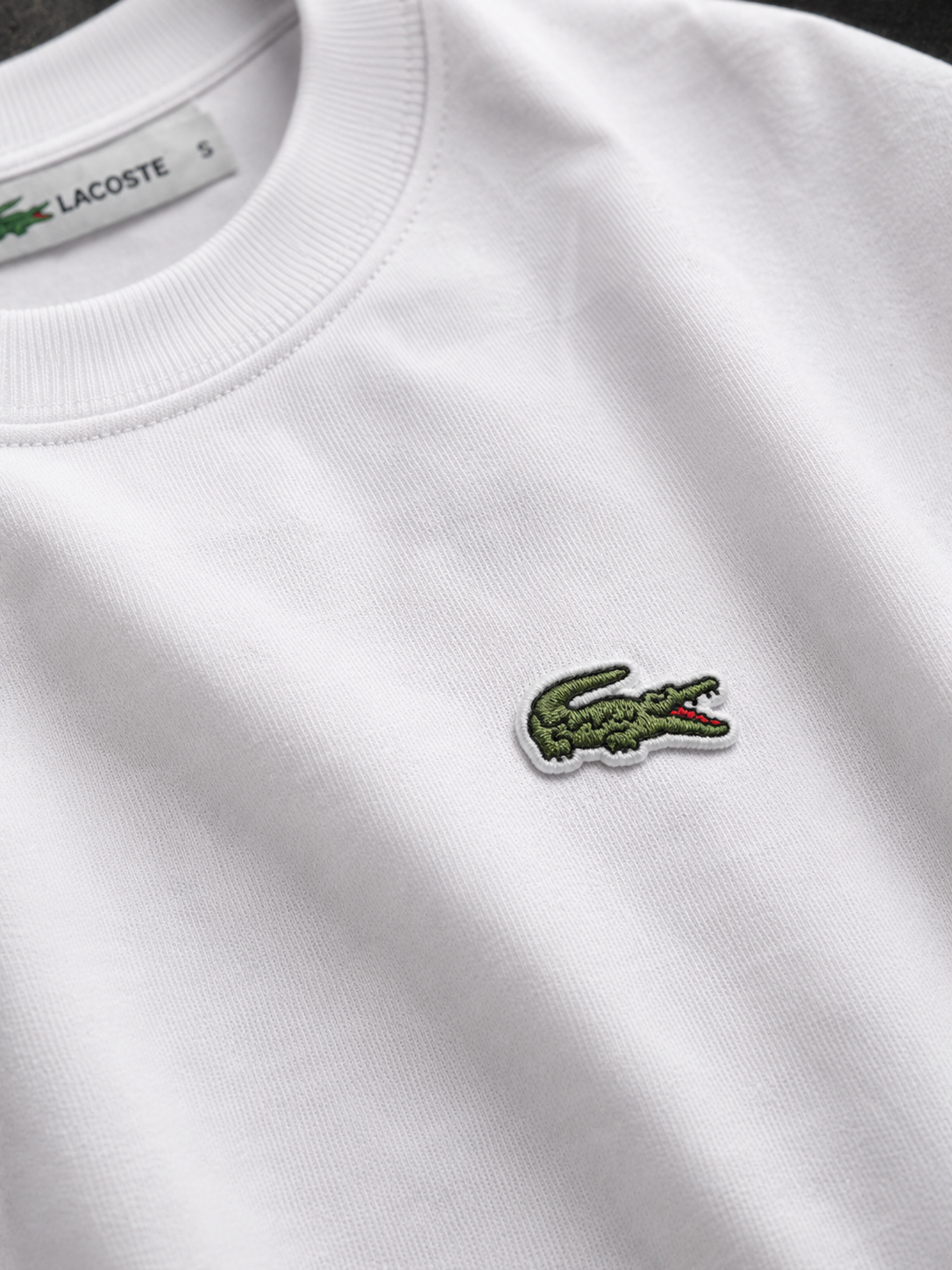 A - T-shirt Lacoste - White