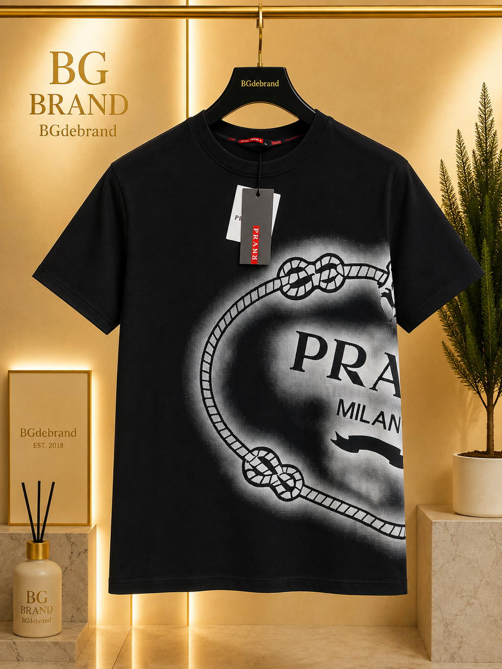 05 - Prada - T-shirt Black