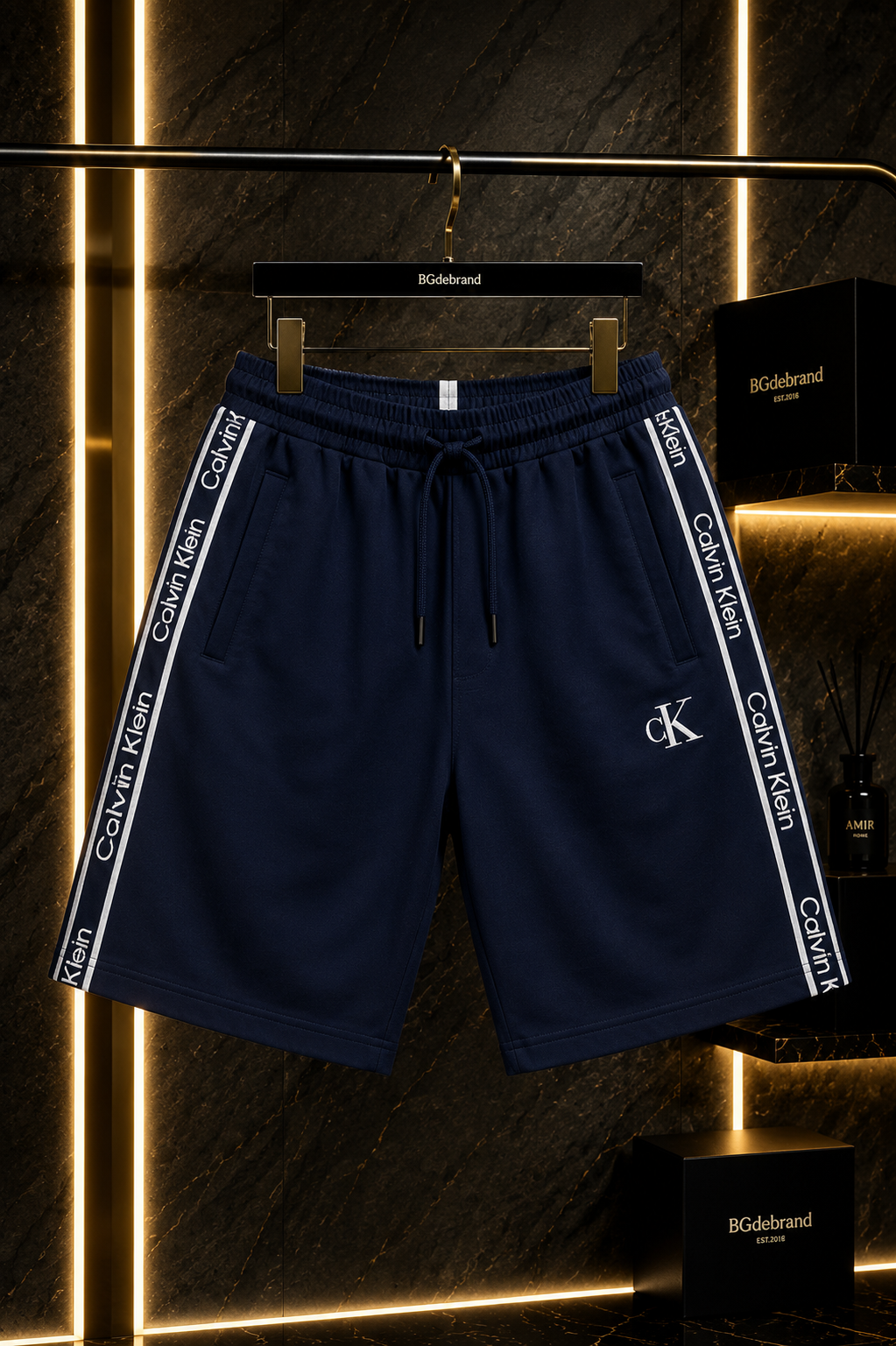 Pantaloni Scurți Bleumarin CK – Model Casual Sport