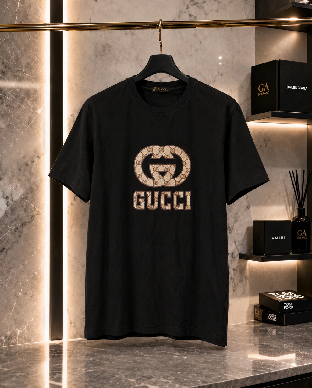 Tricou Gucci - black