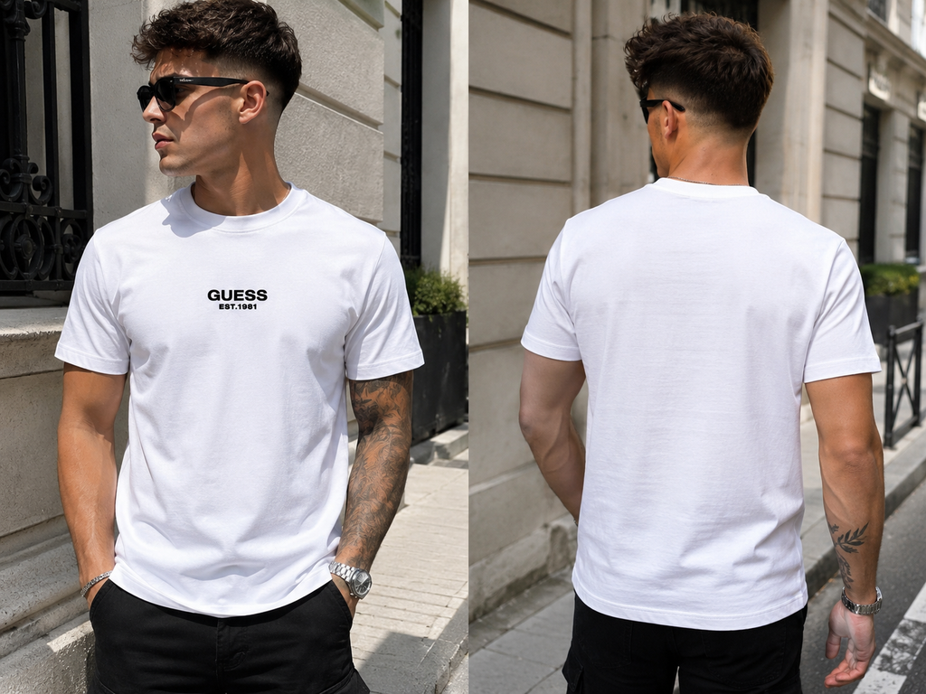 Tricou Guess - White