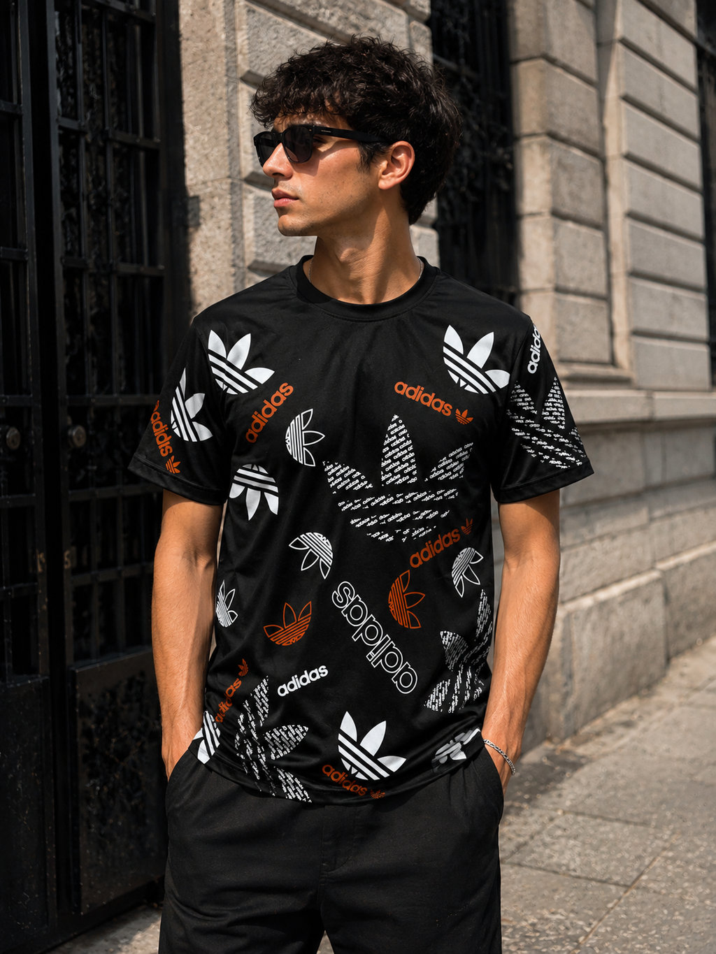 Tricou Adidas - black