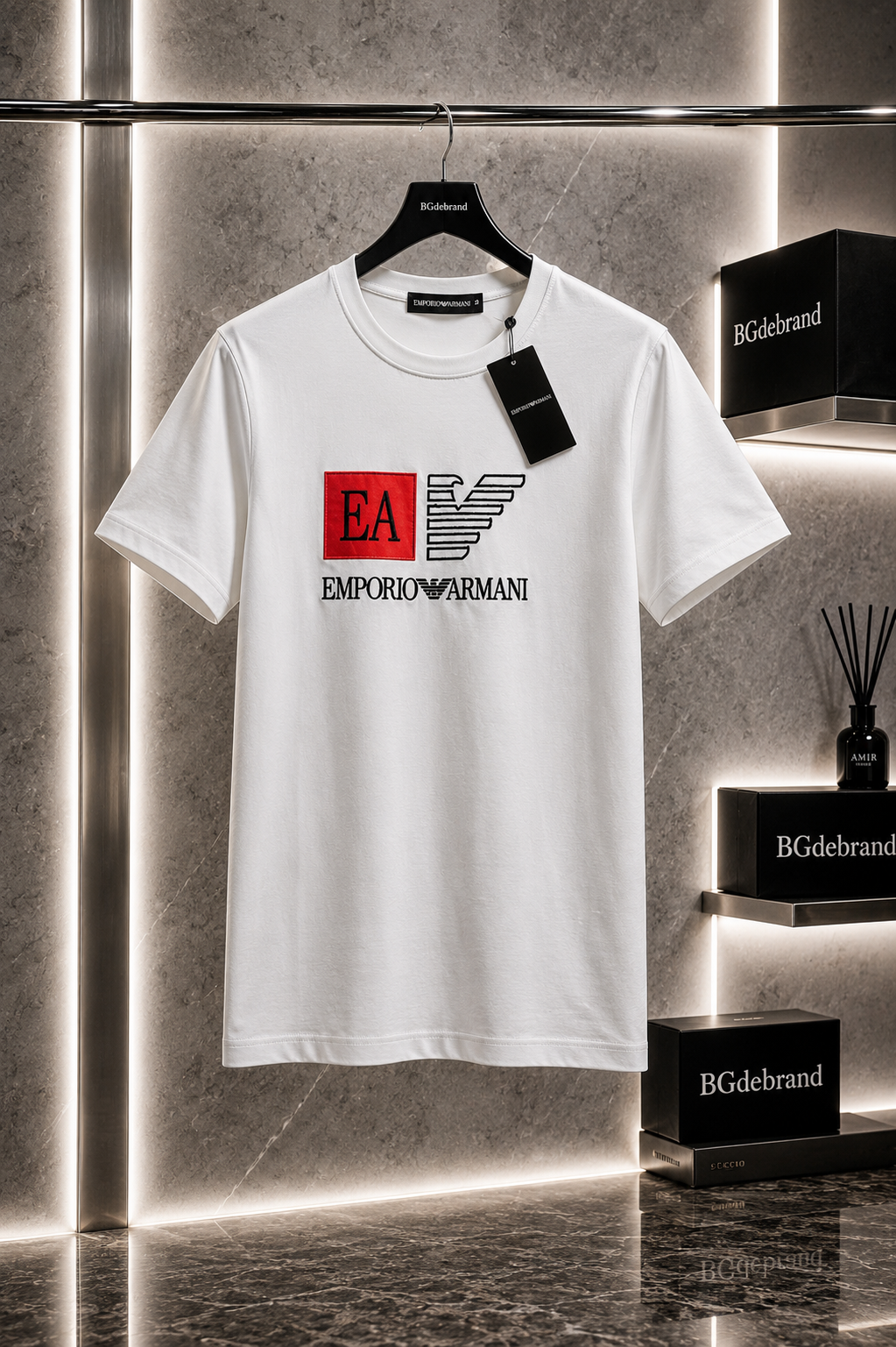 Tricou Emporio Armani - white