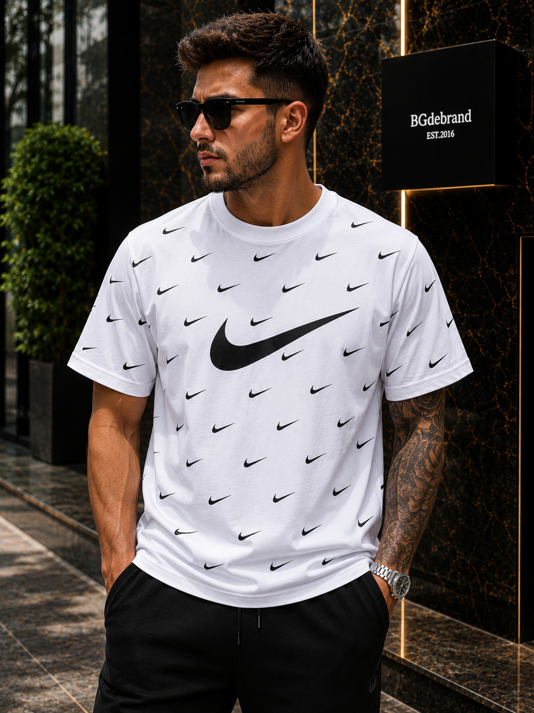A - T-shirt Nike - White