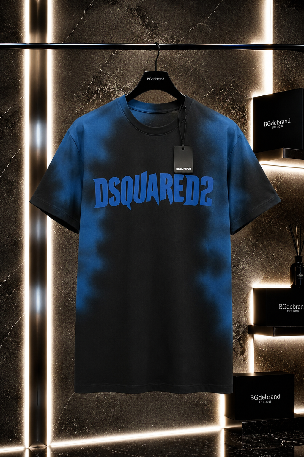 A - Dsquared2 Premium - Black & Blue