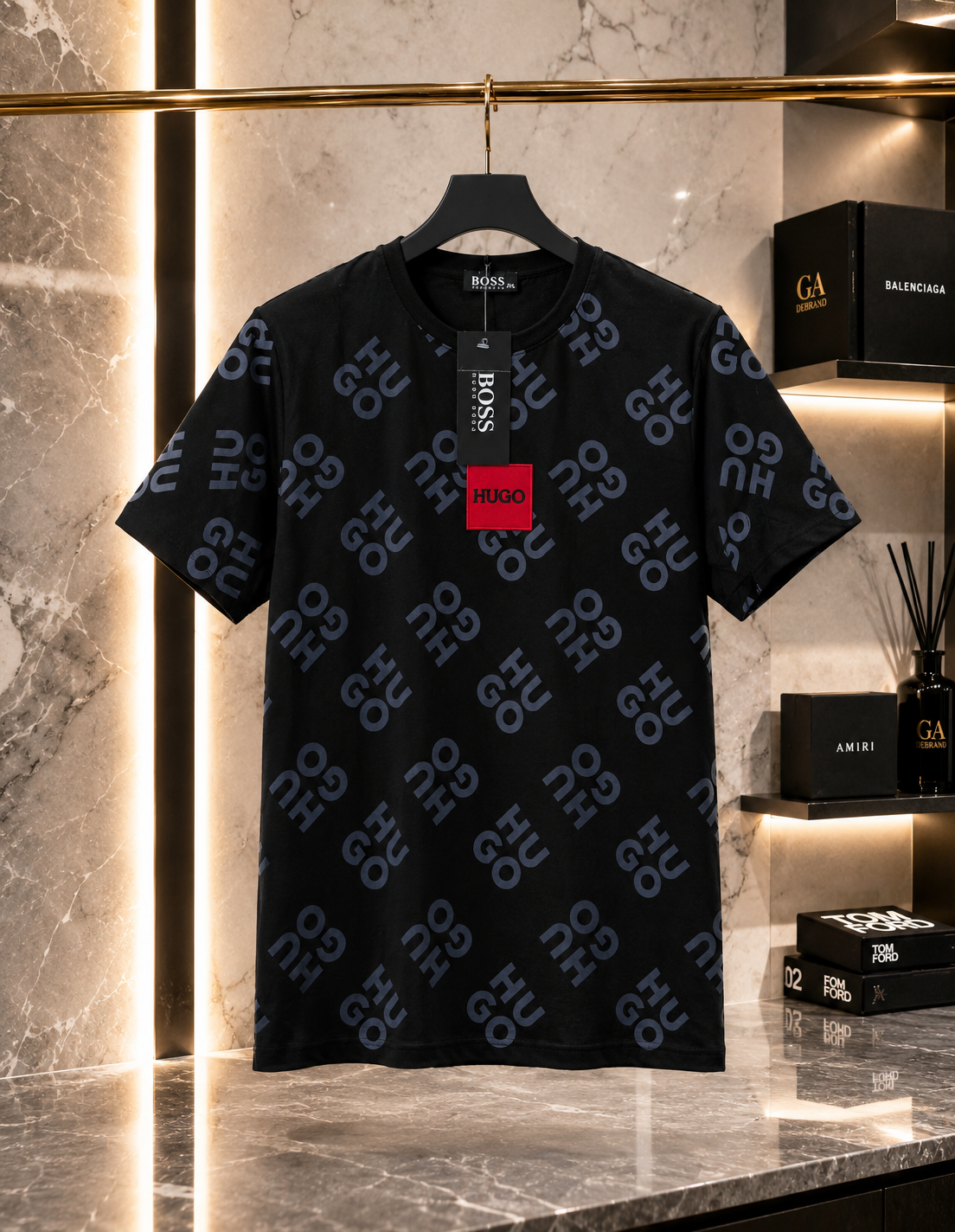 Tricou Hugo - Black