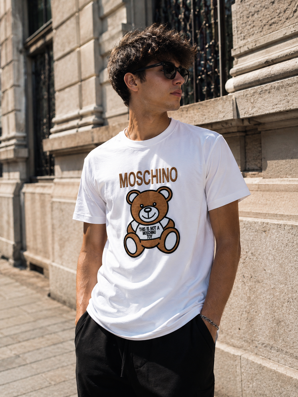 Tricou Moschino - White
