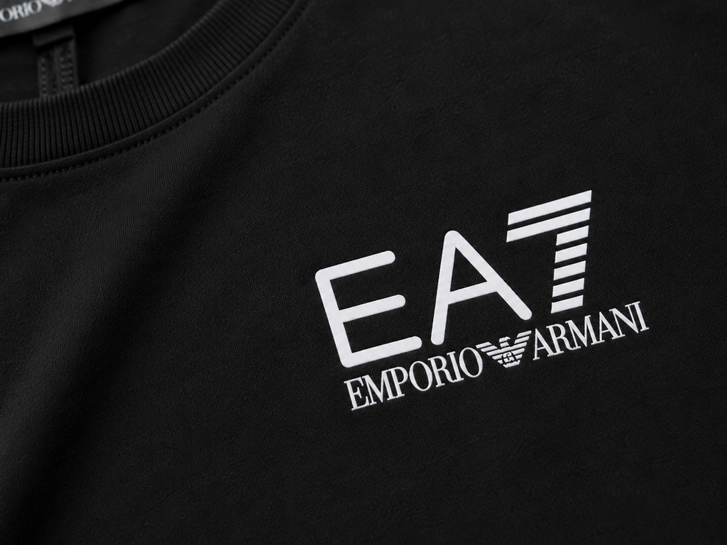 A-  EA7 T-shirt - Black
