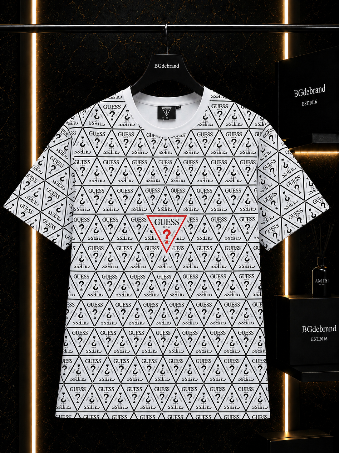 A - T-shirt Guess - White
