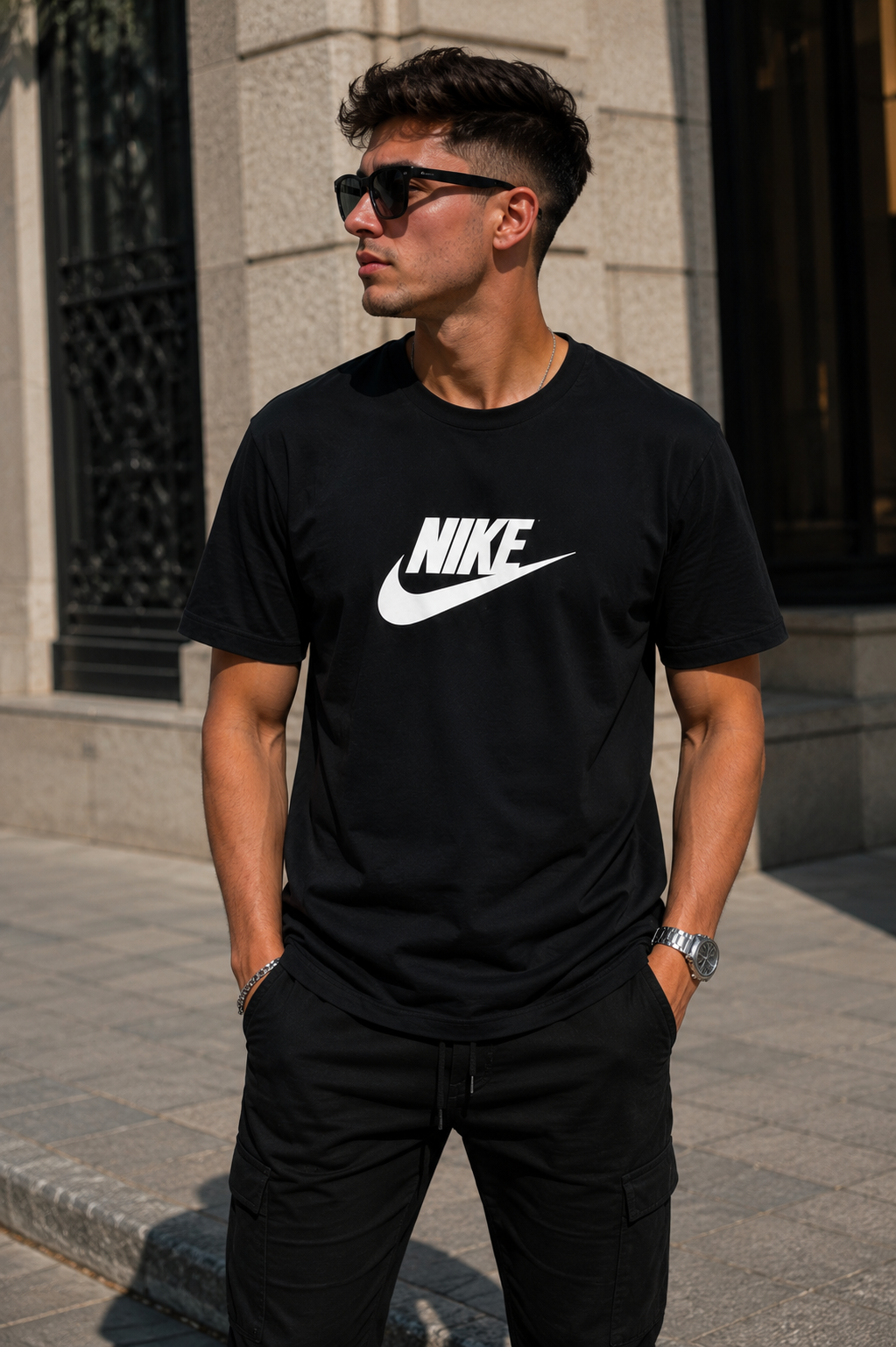 Nike - Black T-Shirt