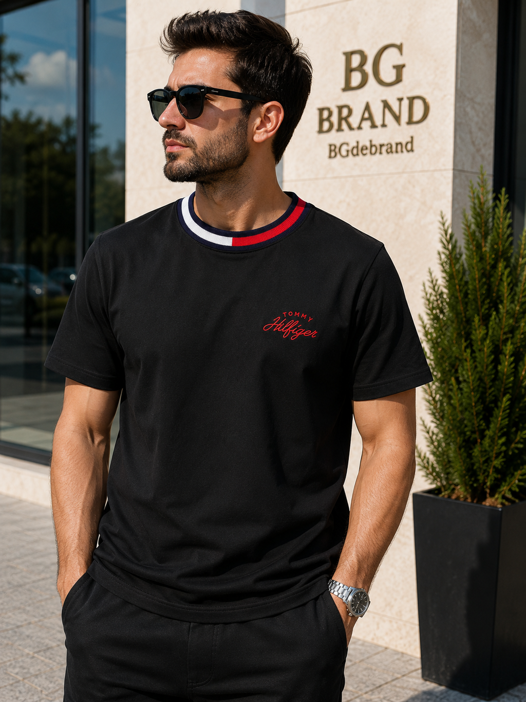 Tommy Hilfiger Black & Red