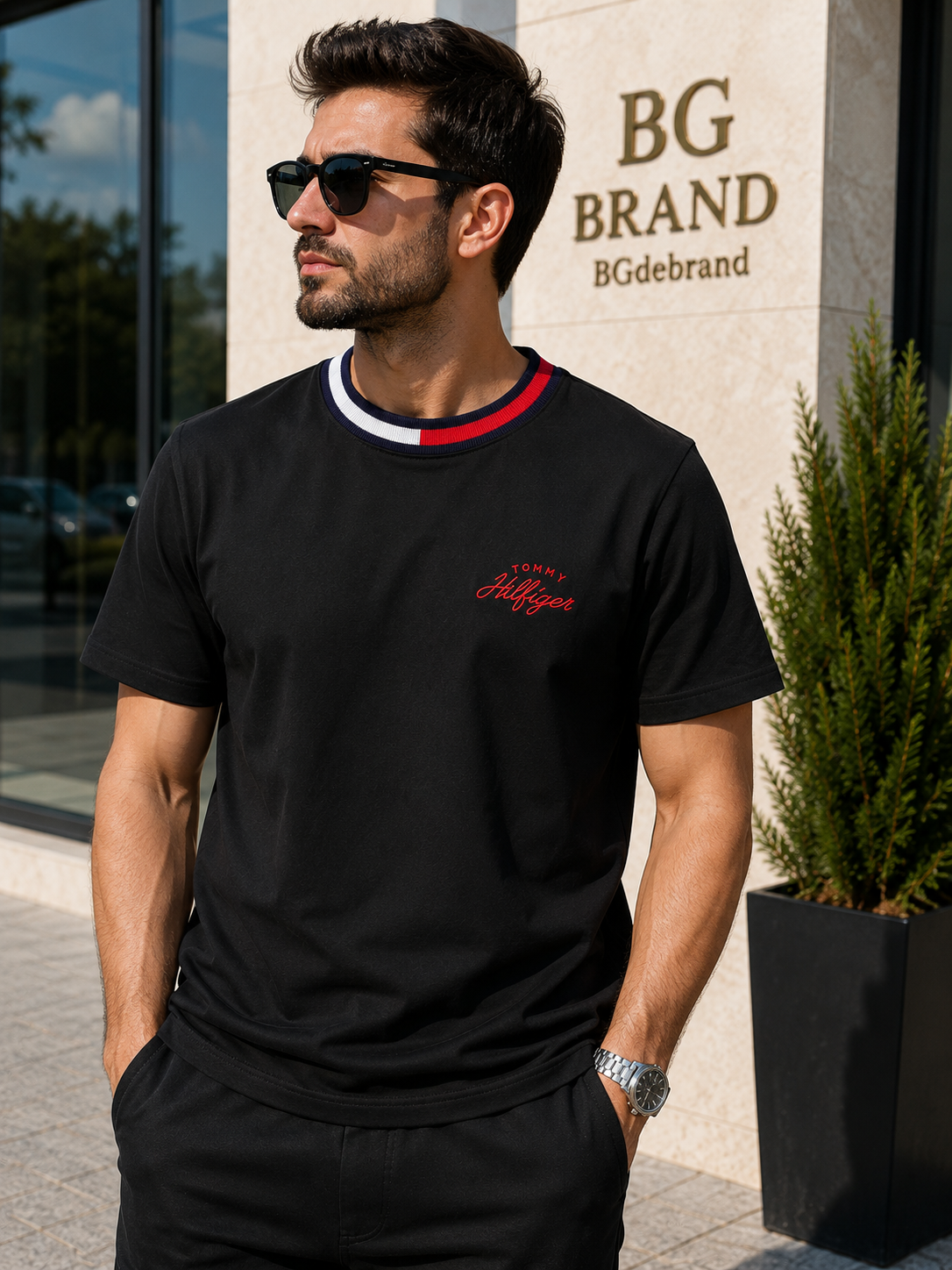 Tommy Hilfiger Black & Red