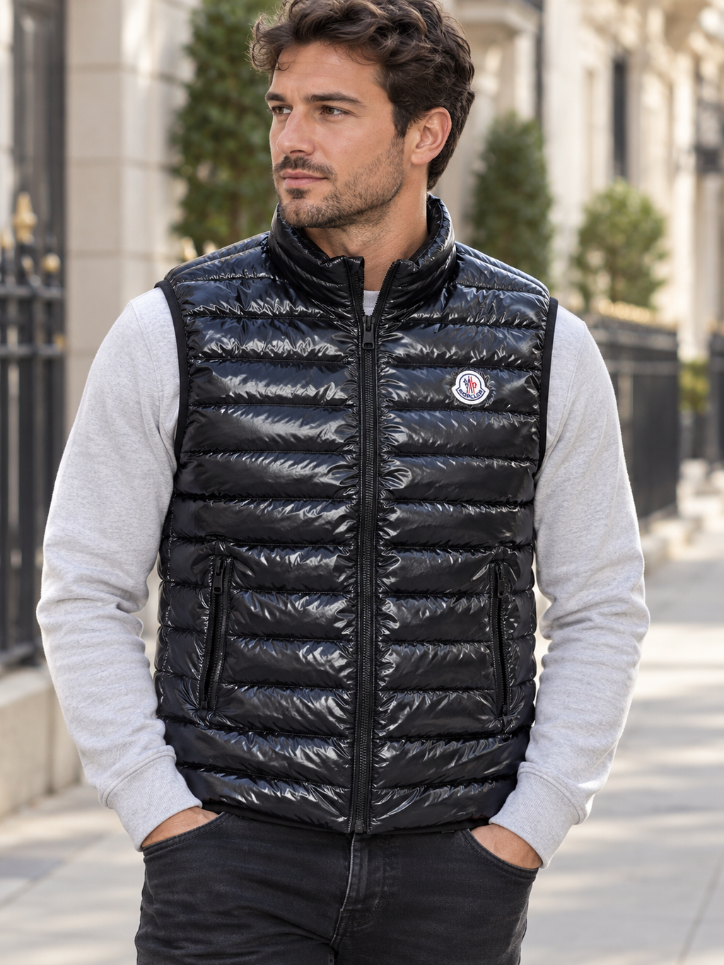 Vestă Moncler Black